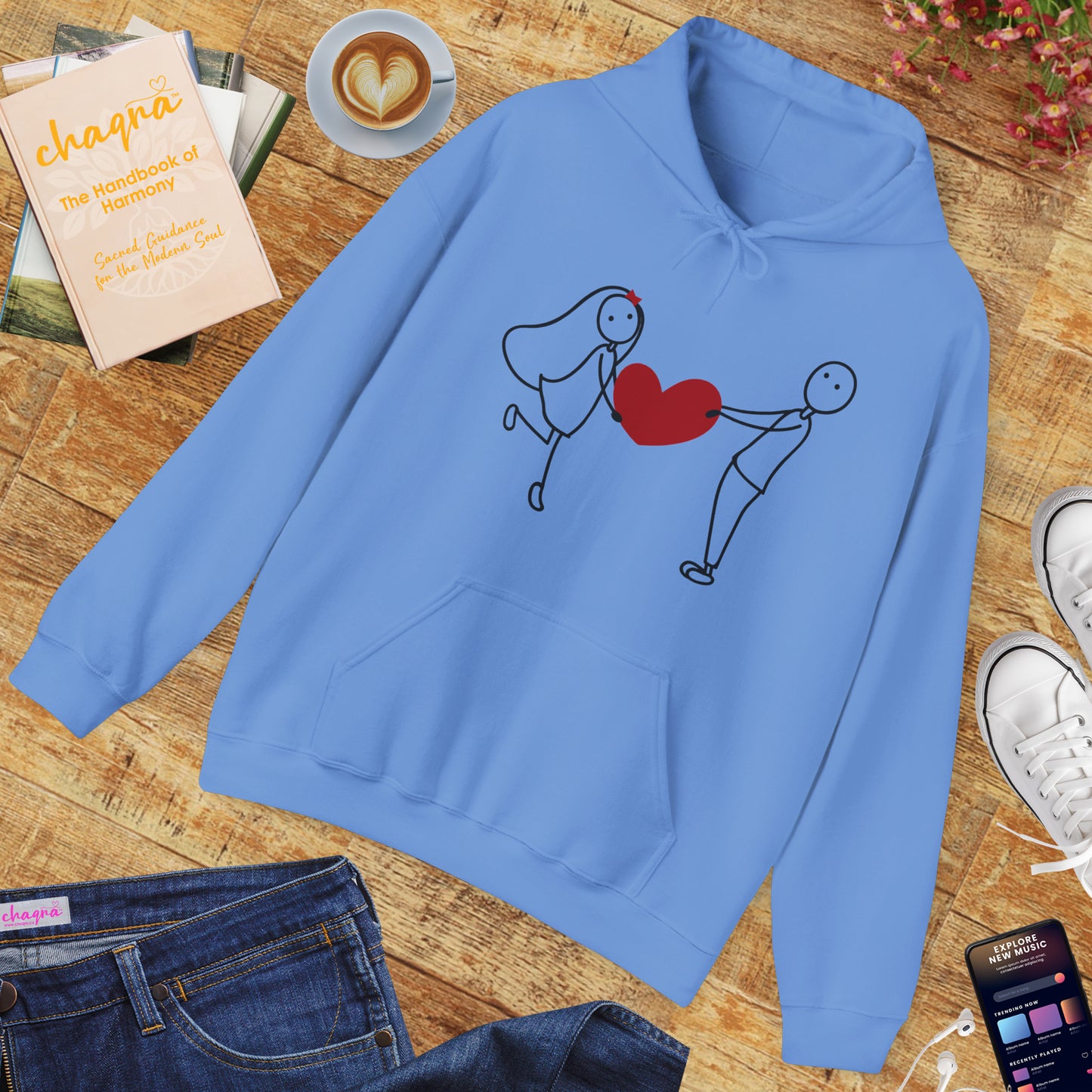 💗🕊️Love Heals Hoodie - Wear the Warmth of the Heart