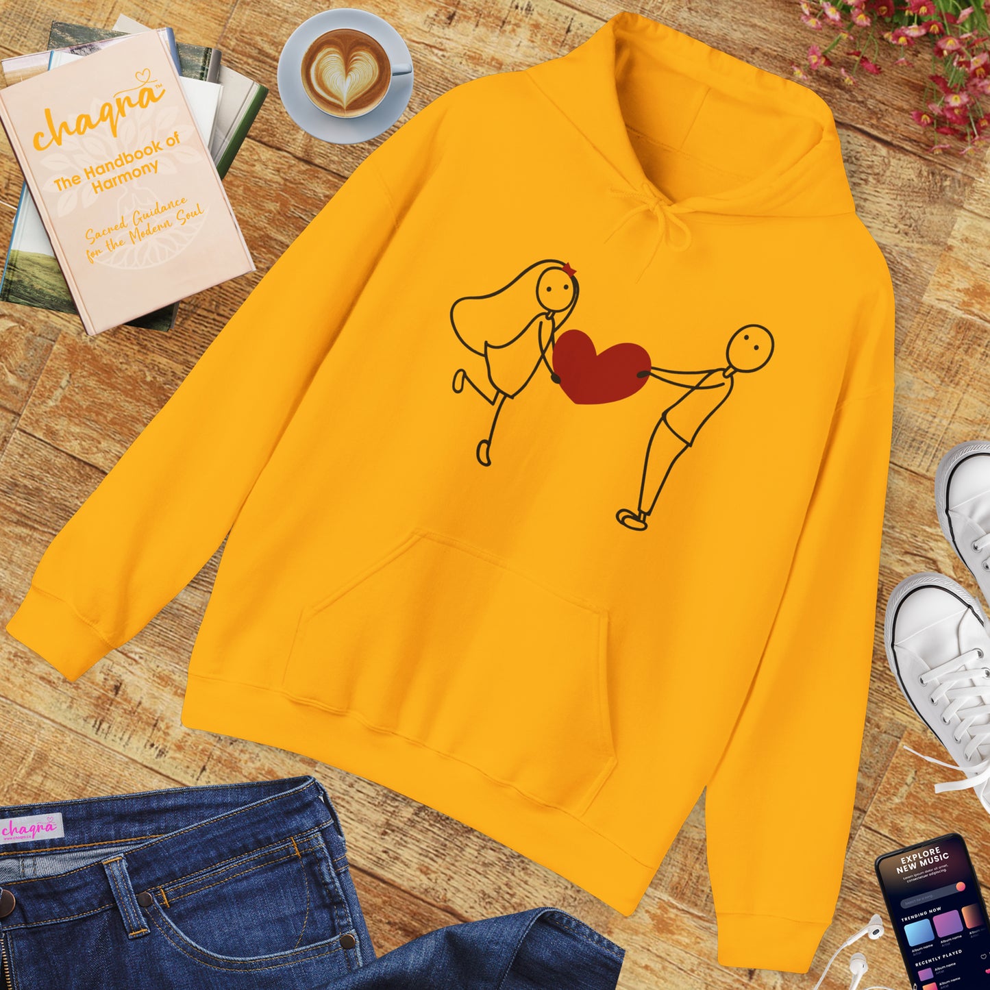 💗🕊️Love Heals Hoodie - Wear the Warmth of the Heart