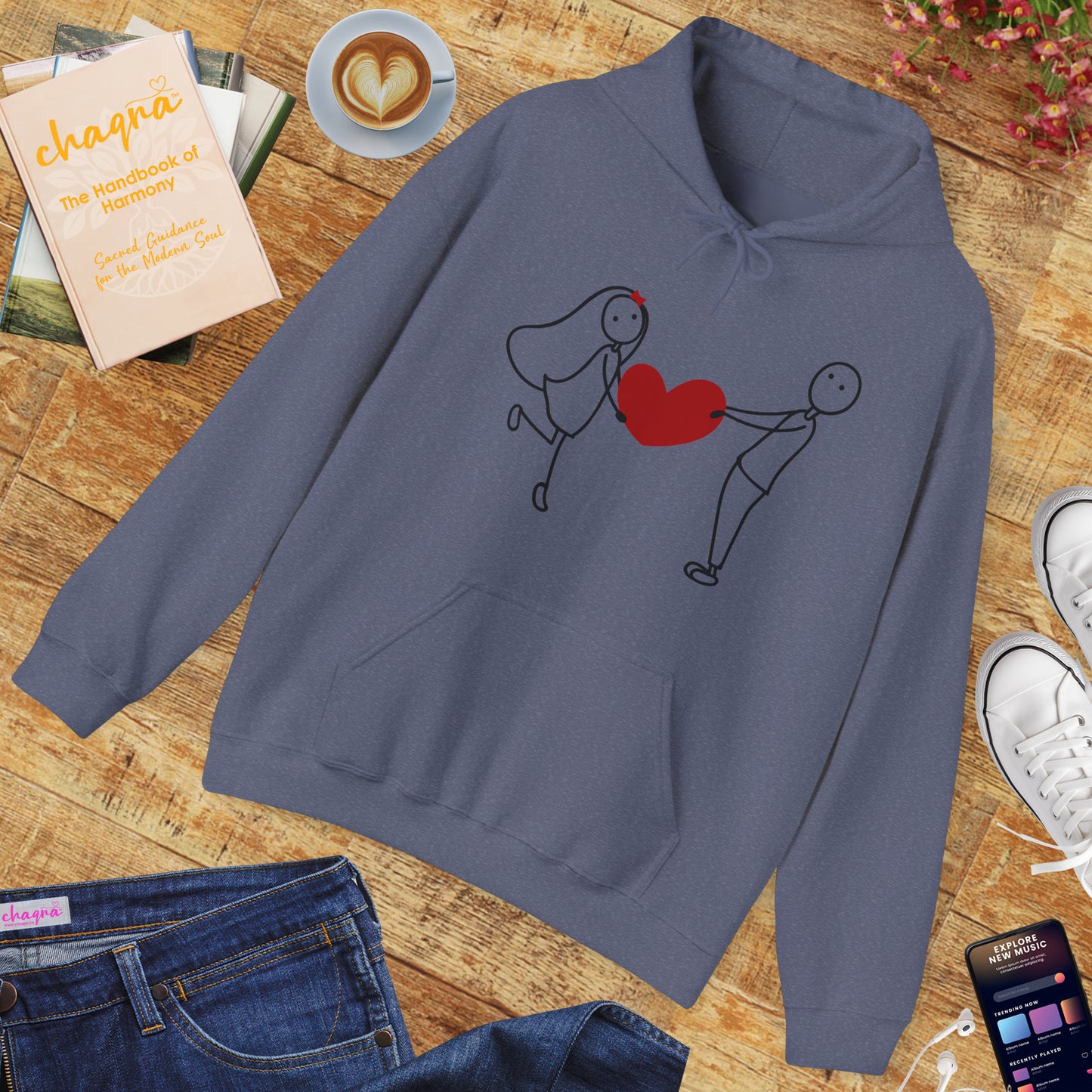 💗🕊️Love Heals Hoodie - Wear the Warmth of the Heart