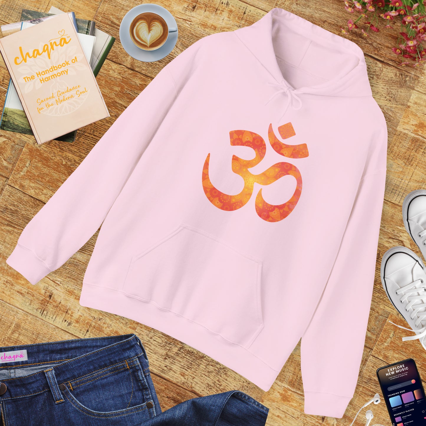 🕉️Sacred Om Mandala Hoodie – A Wearable Mantra of Peace & Power🔥