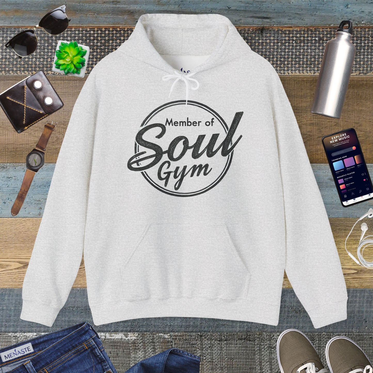 Menaste "Member of the Soul Gym" Hoodie 💪