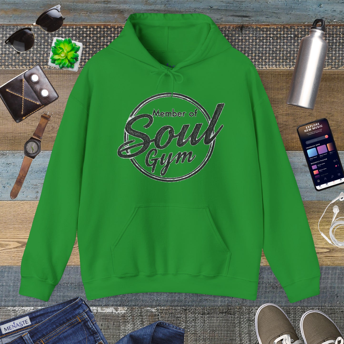 Menaste "Member of the Soul Gym" Hoodie 💪