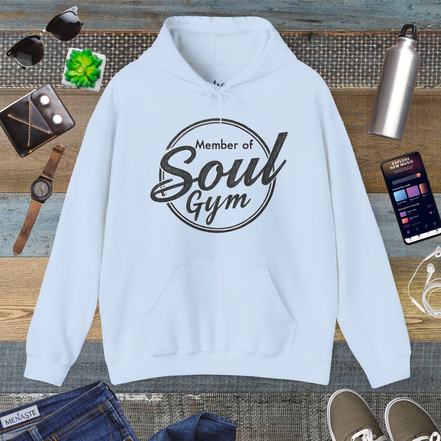 Menaste "Member of the Soul Gym" Hoodie 💪