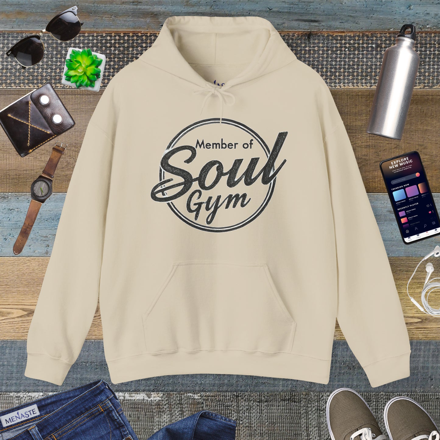 Menaste "Member of the Soul Gym" Hoodie 💪