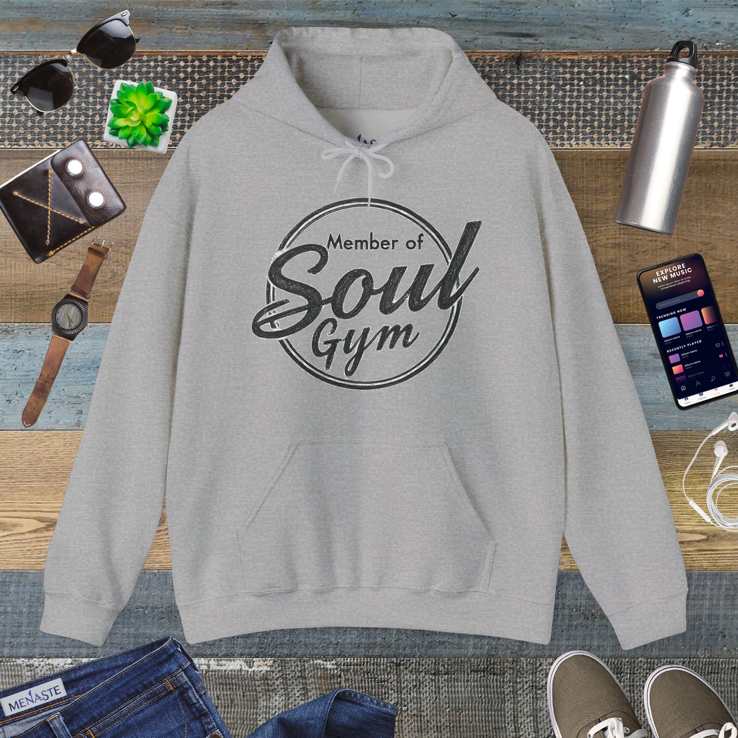 Menaste "Member of the Soul Gym" Hoodie 💪