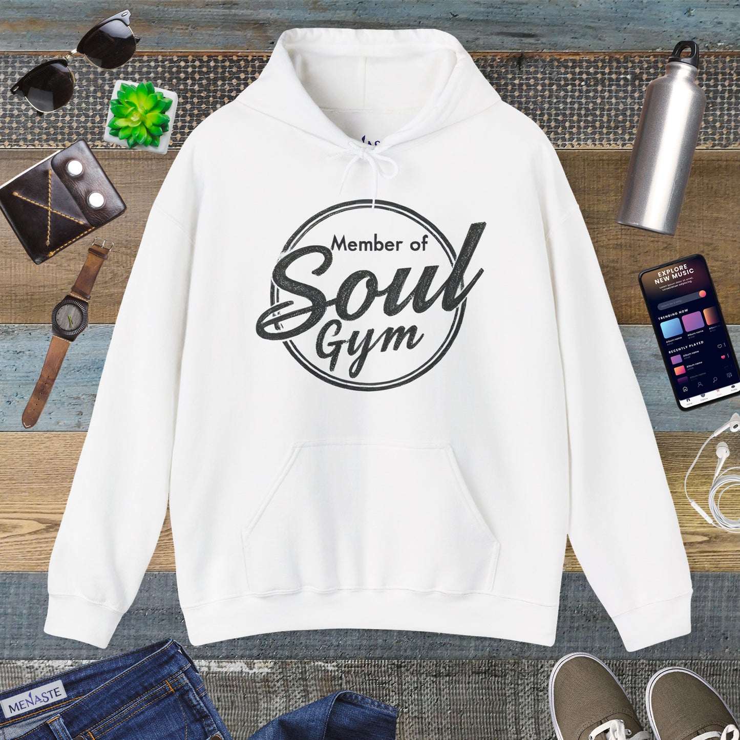 Menaste "Member of the Soul Gym" Hoodie 💪