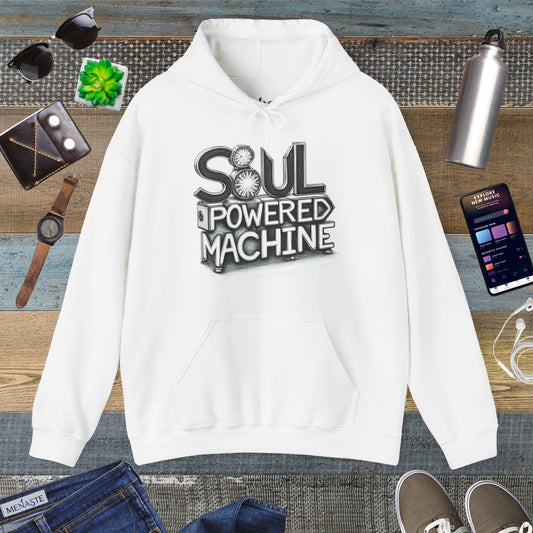 ⚙️ Menaste “Soul Powered Machine” Hoodie