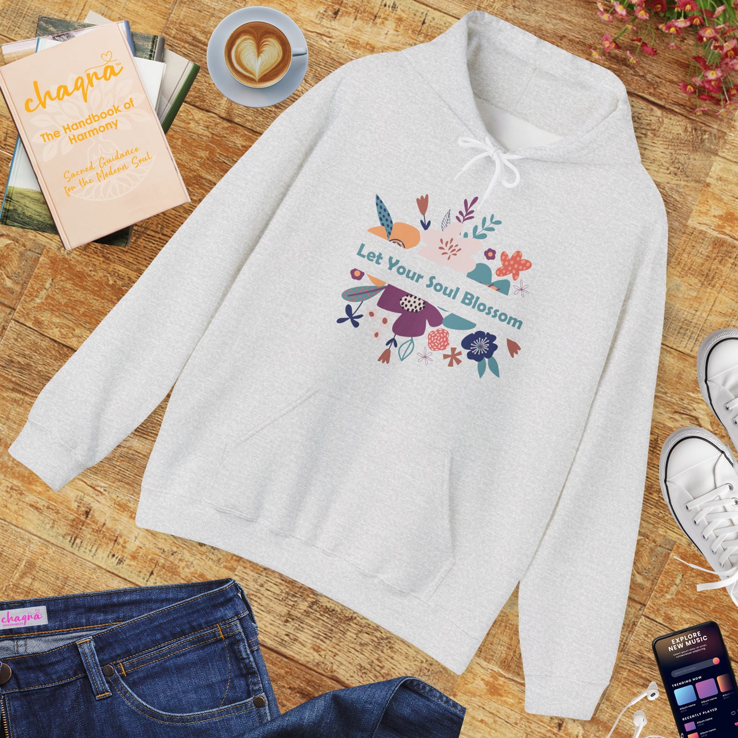 🌸Let Your Soul Blossom Hoodie🌿💮