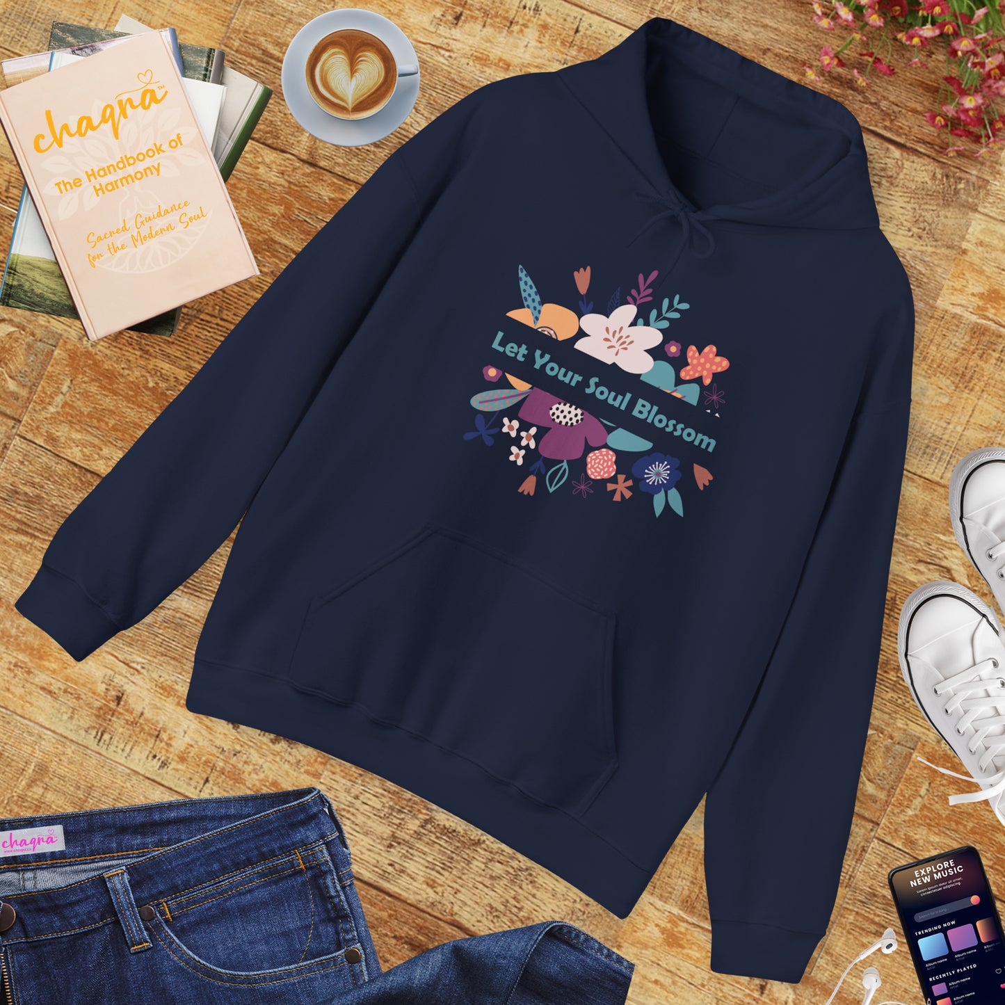 🌸Let Your Soul Blossom Hoodie🌿💮