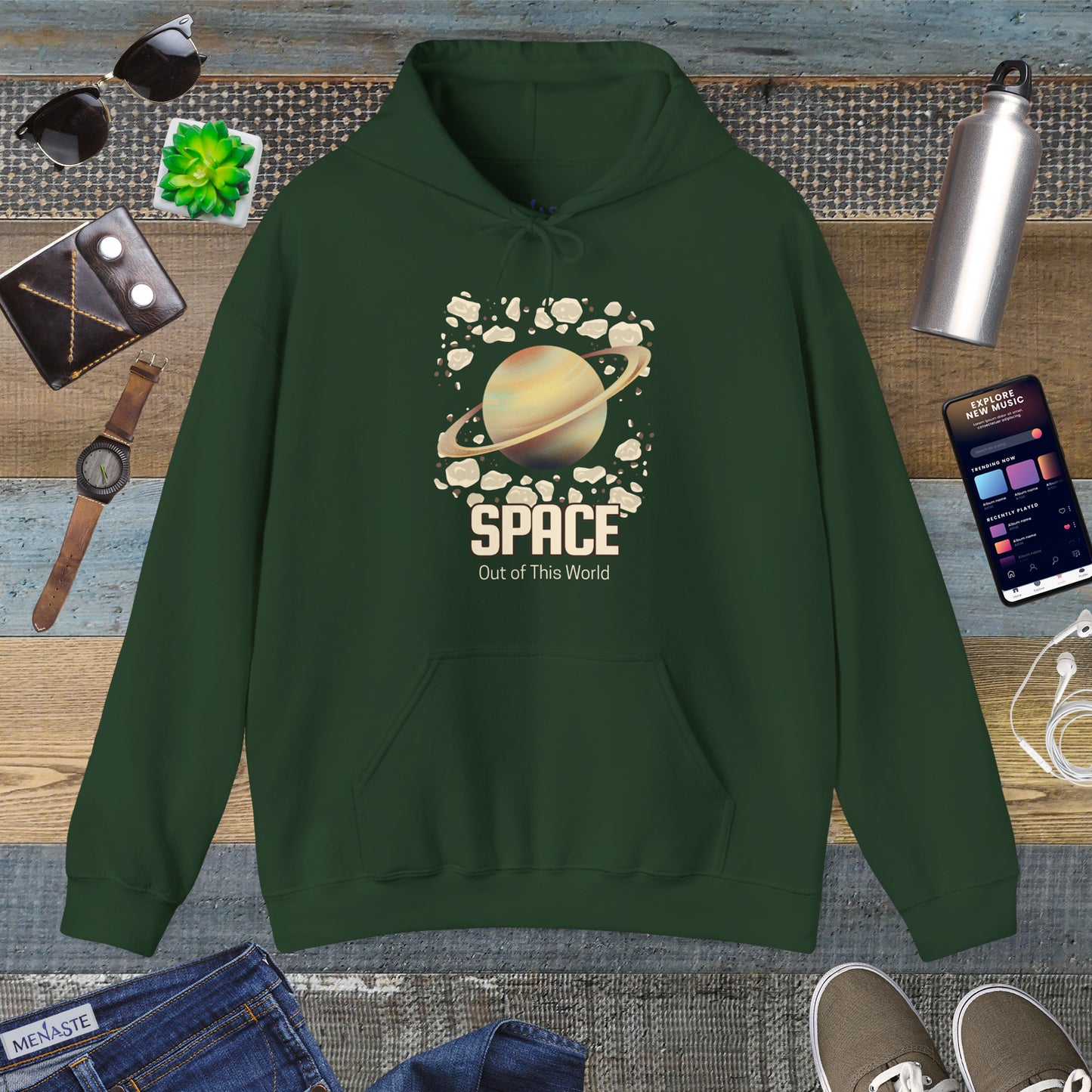 🌌 Menaste "Out of This World" Hoodie