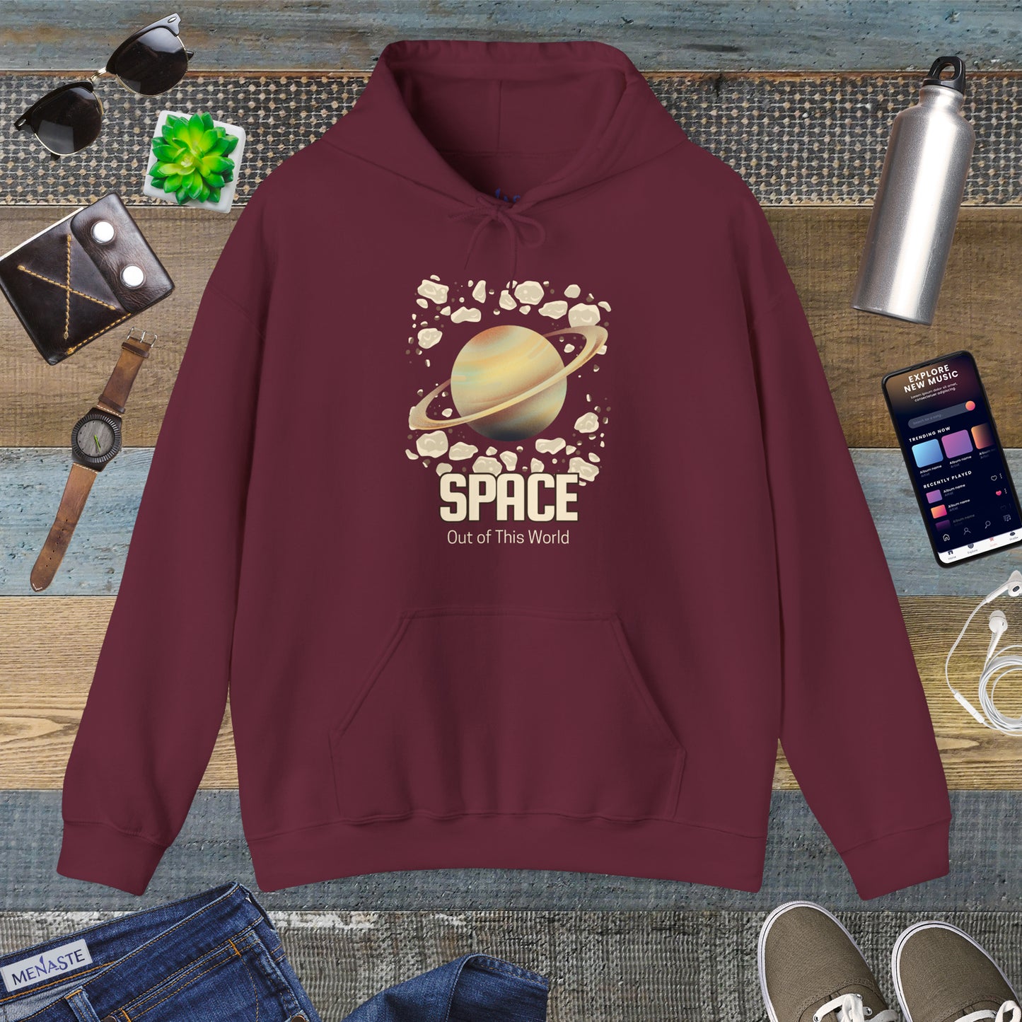 🌌 Menaste "Out of This World" Hoodie