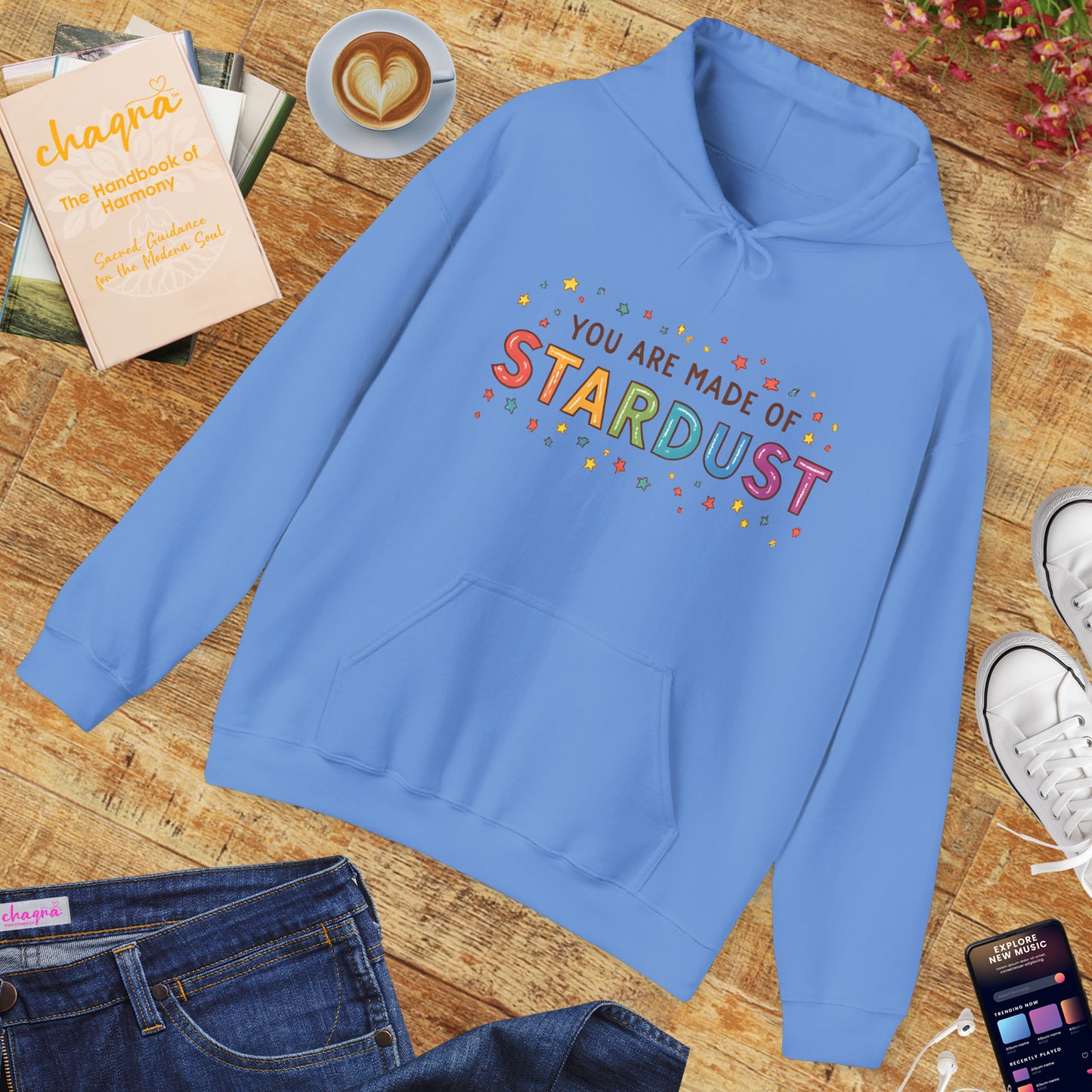 “You Are Made of Stardust” Cosmic Reminder Hoodie✨🌌