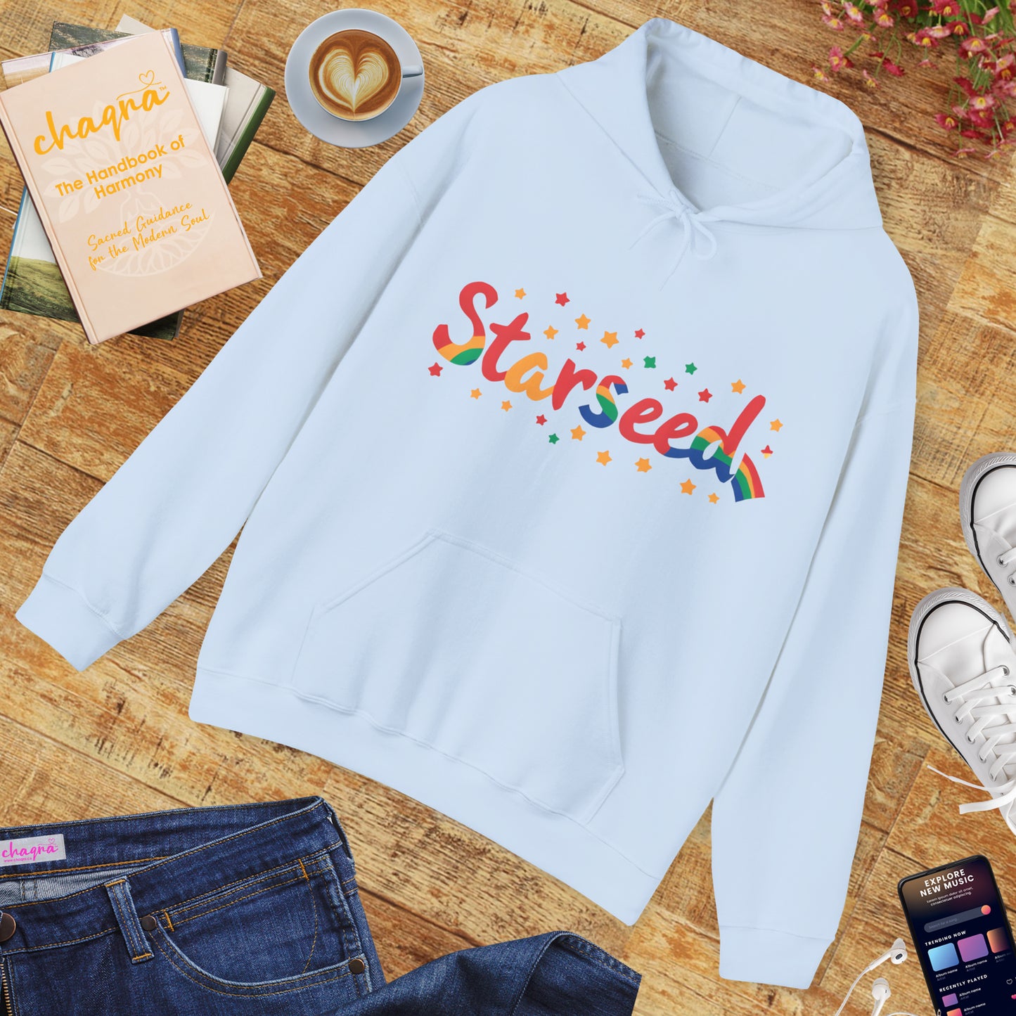 🌟STARSEED Hoodie — Awaken Your Cosmic Light🌌✨