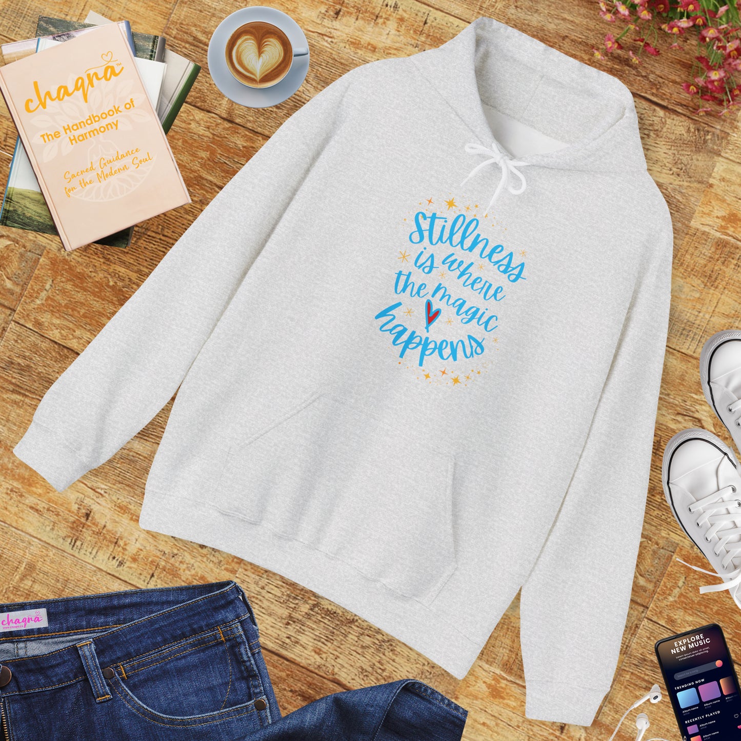 ✨Stillness is Where the Magic Happens - Cozy Hoodie✨