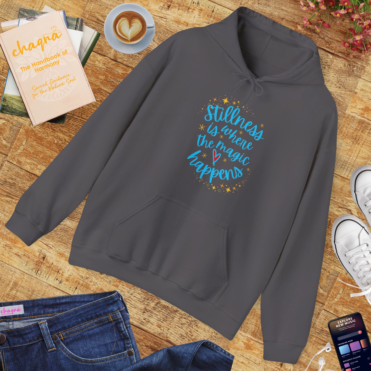 ✨Stillness is Where the Magic Happens - Cozy Hoodie✨