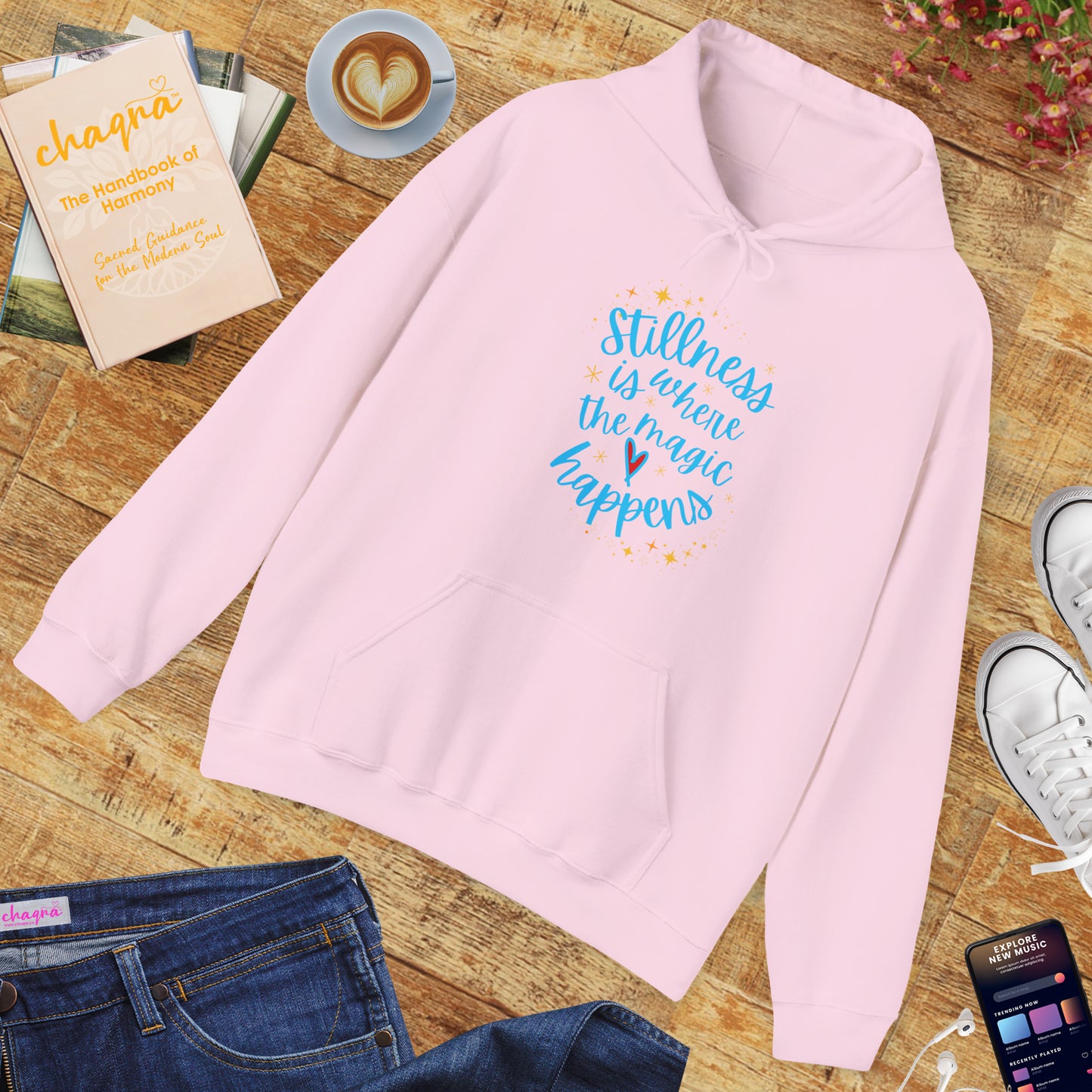 ✨Stillness is Where the Magic Happens - Cozy Hoodie✨