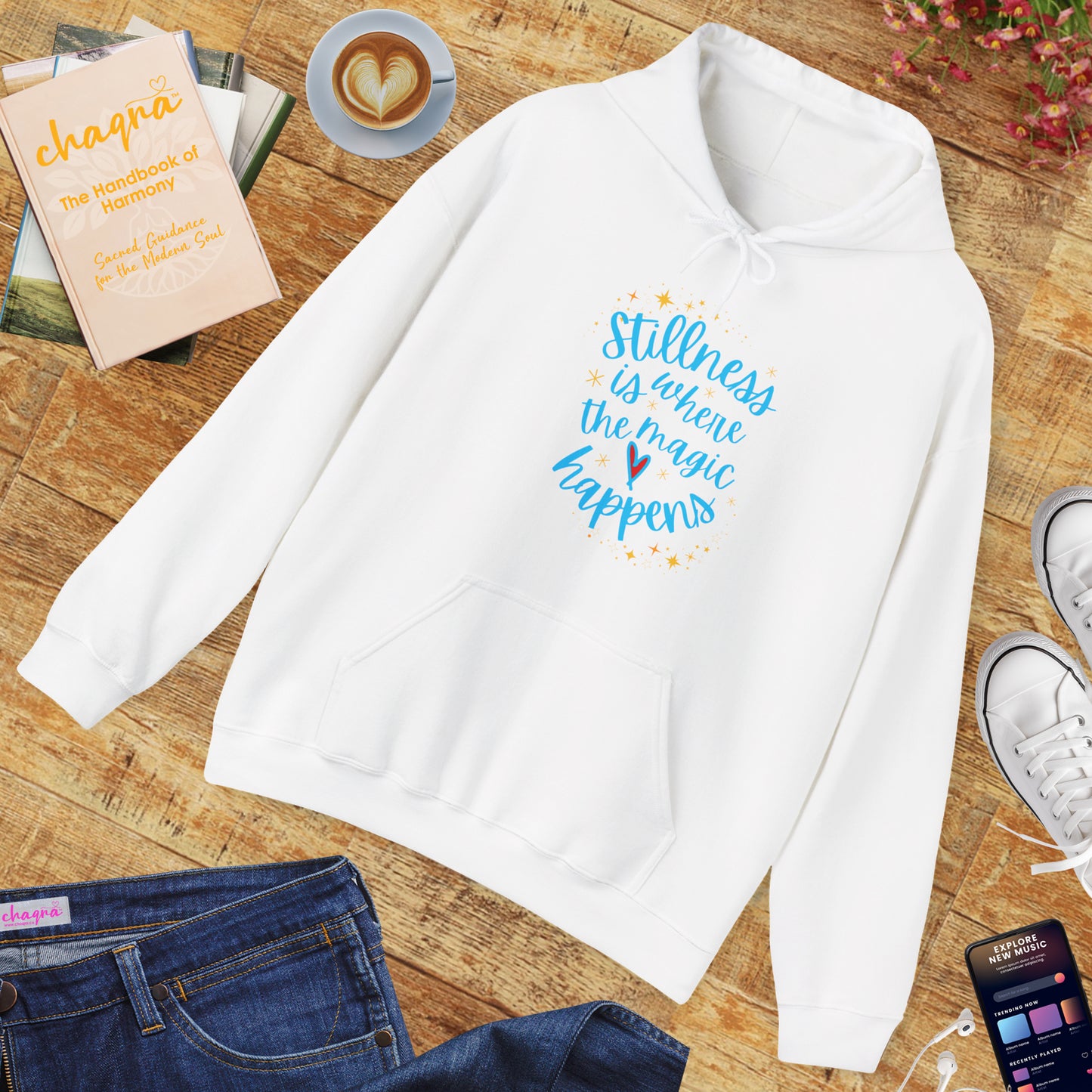 ✨Stillness is Where the Magic Happens - Cozy Hoodie✨