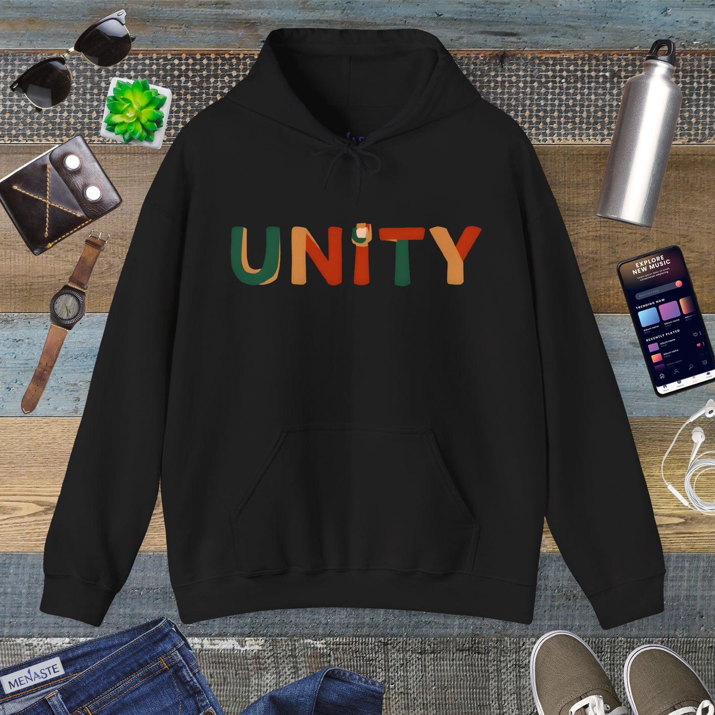 🌍 Menaste "UNITY" Hoodie