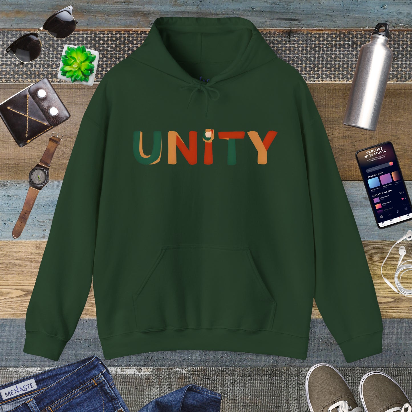 🌍 Menaste "UNITY" Hoodie