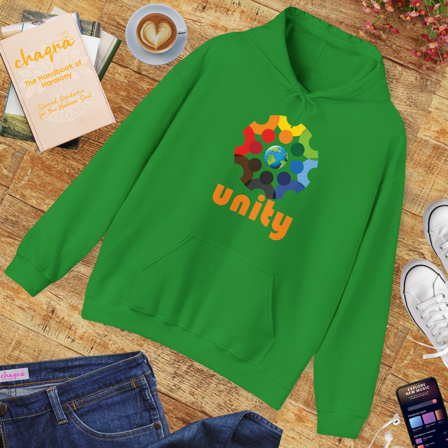 🌍UNITY Hoodie — Wear the Message, Live the Meaning✨