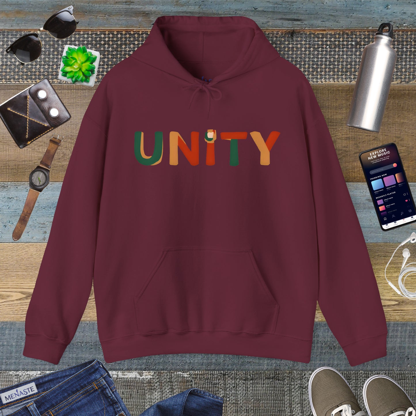 🌍 Menaste "UNITY" Hoodie