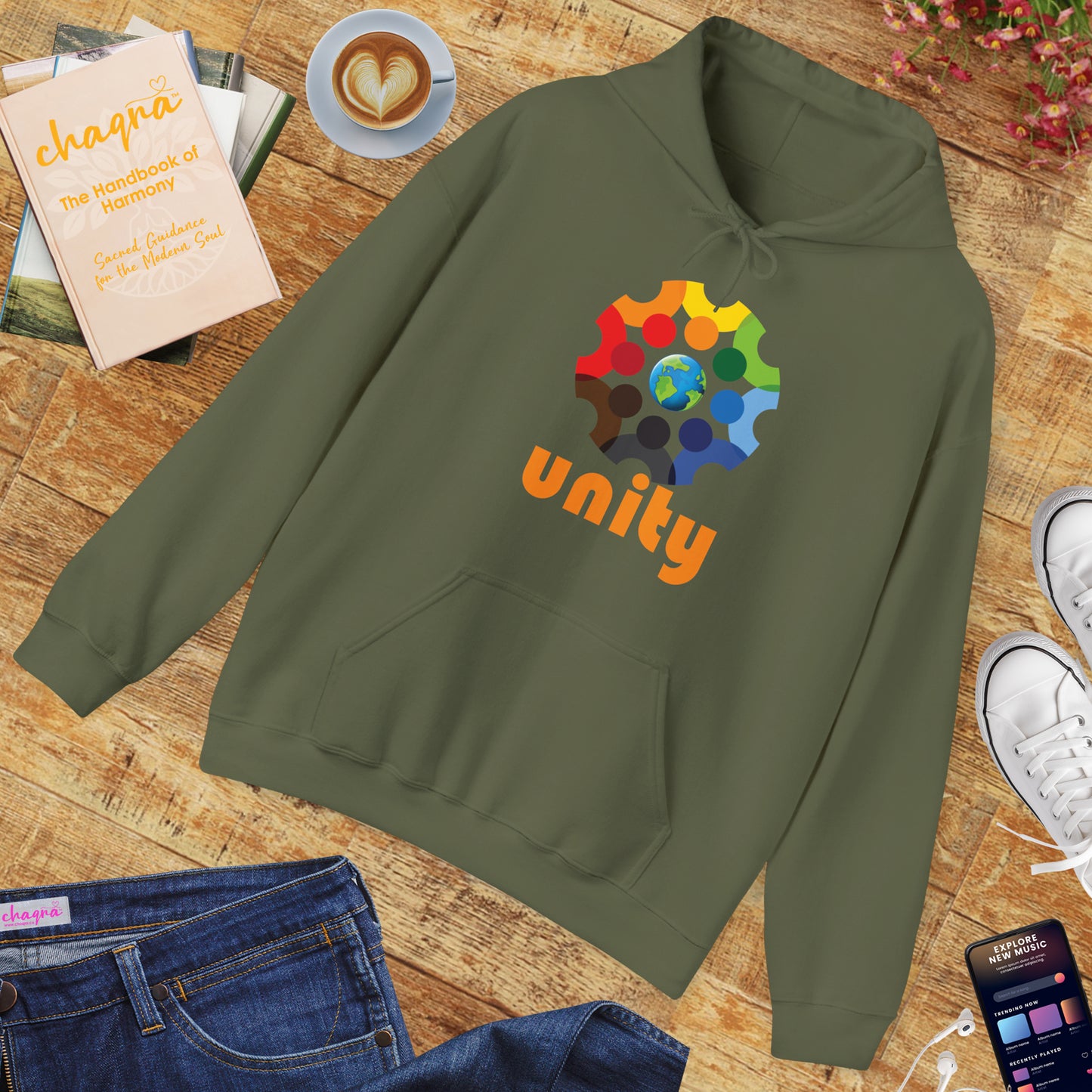 🌍UNITY Hoodie — Wear the Message, Live the Meaning✨