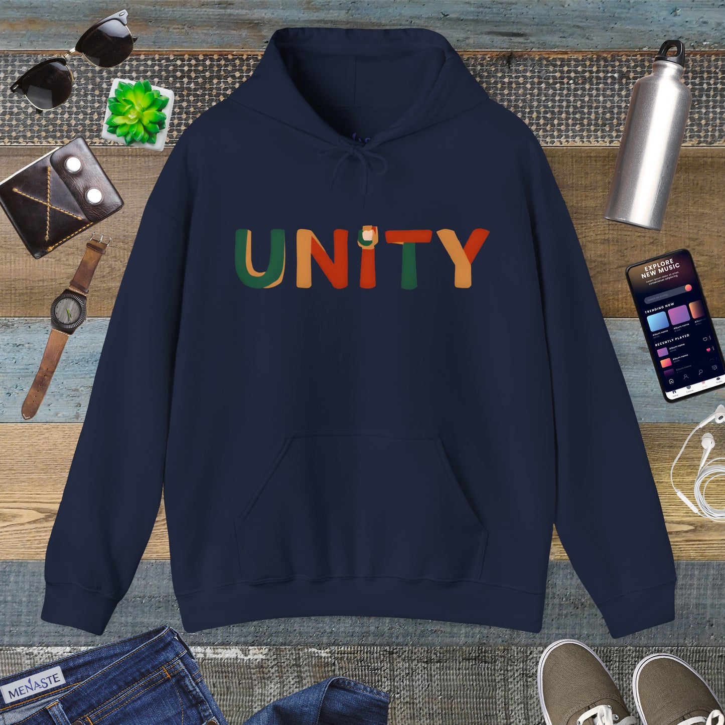 🌍 Menaste "UNITY" Hoodie