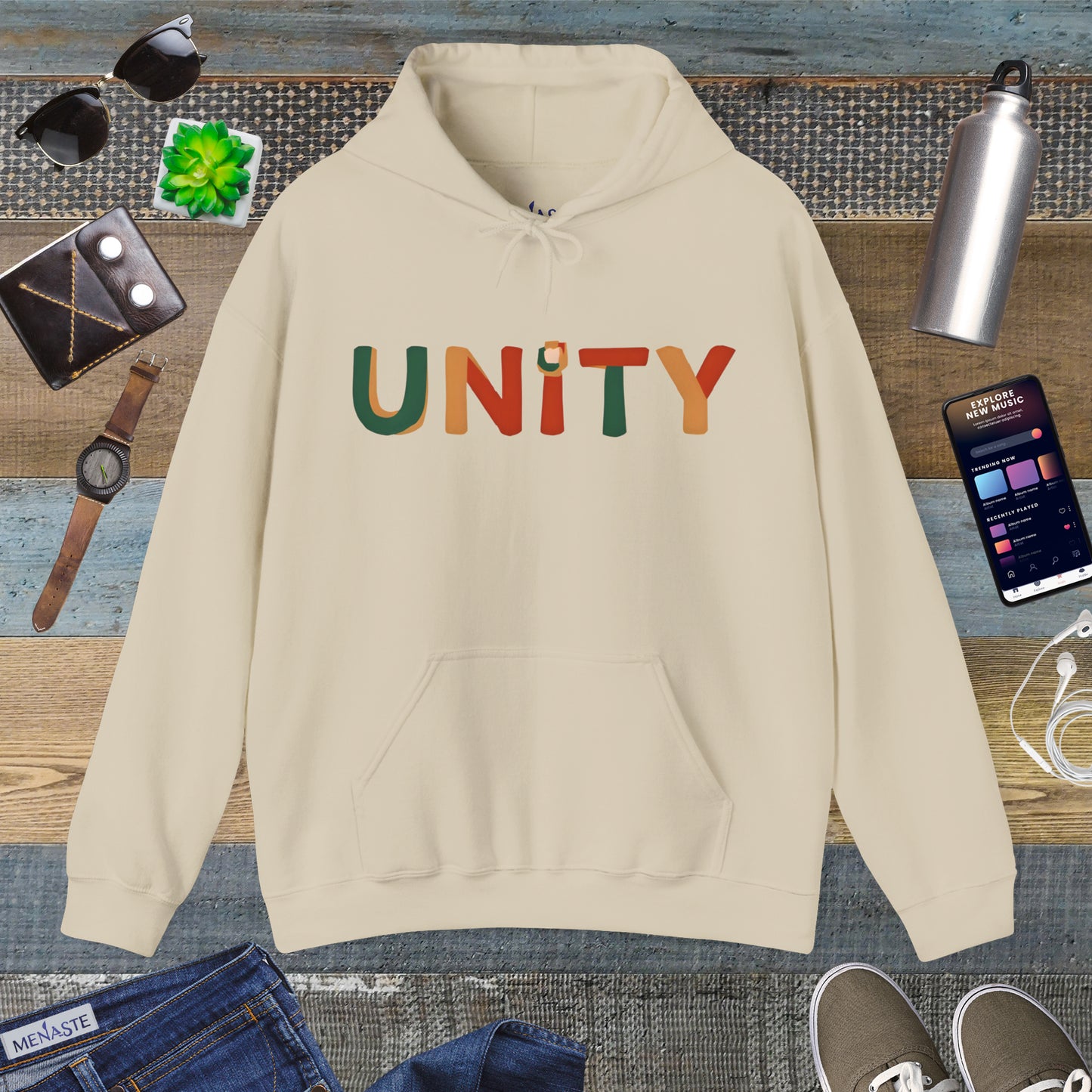 🌍 Menaste "UNITY" Hoodie