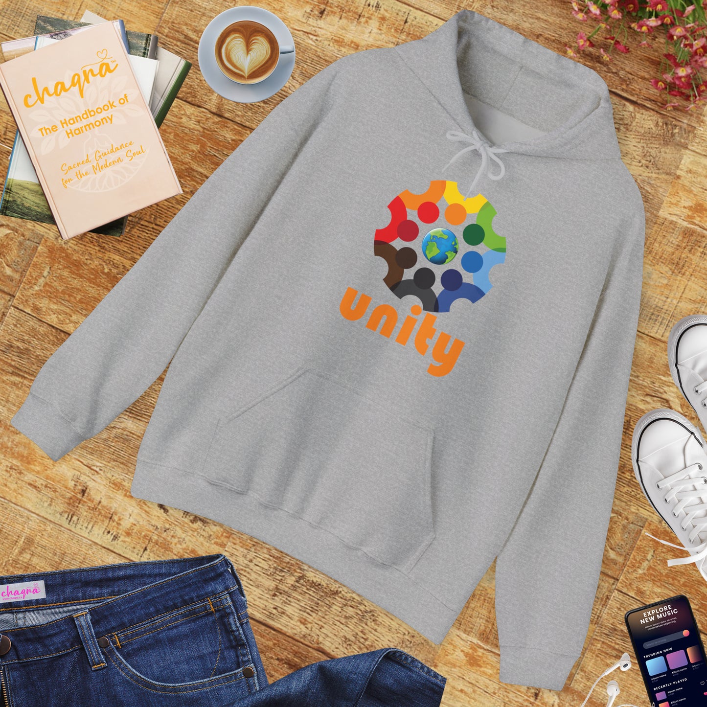 🌍UNITY Hoodie — Wear the Message, Live the Meaning✨