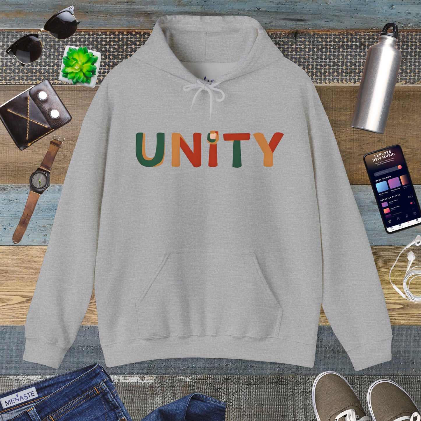 🌍 Menaste "UNITY" Hoodie