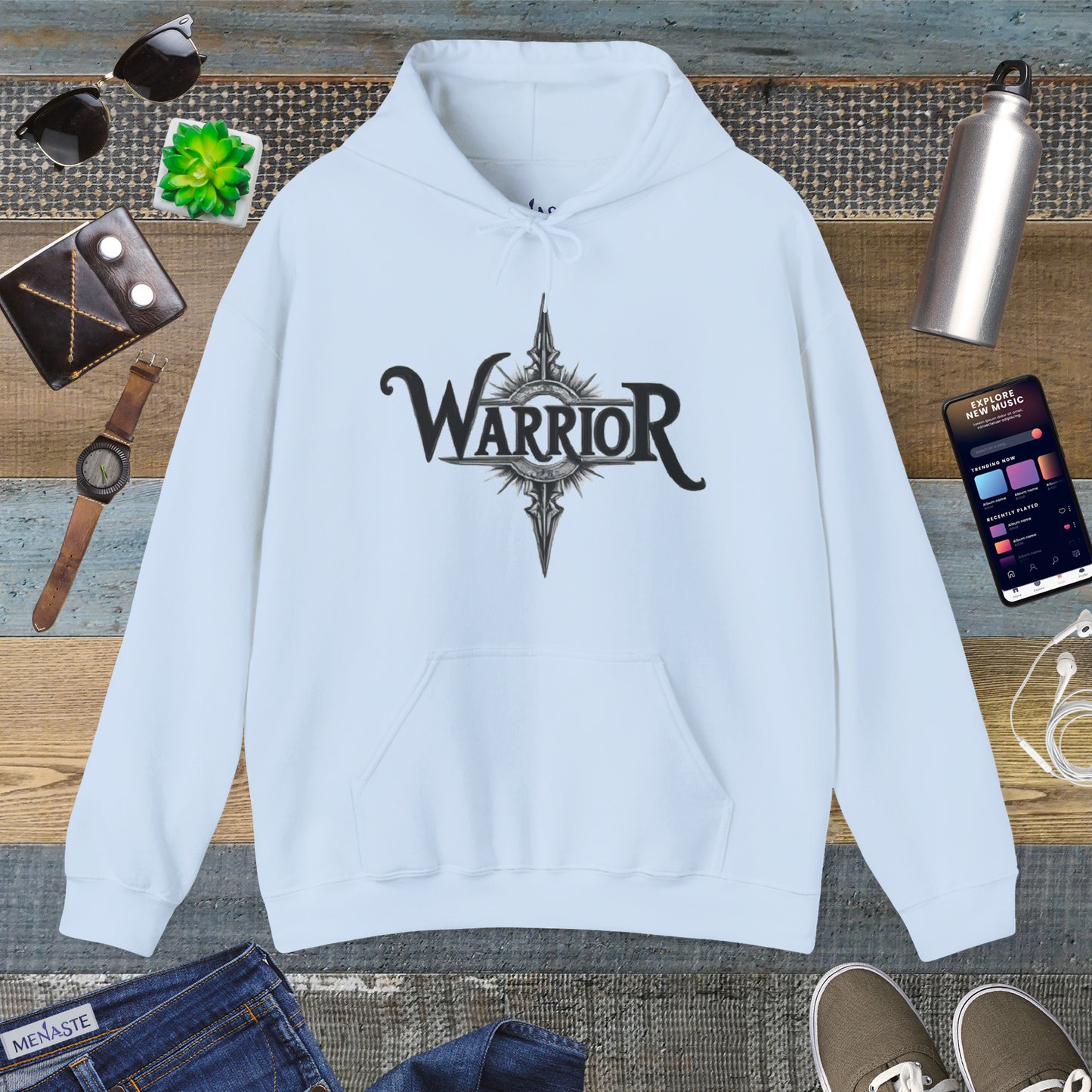 ⚔️ Menaste "WARRIOR" Hoodie