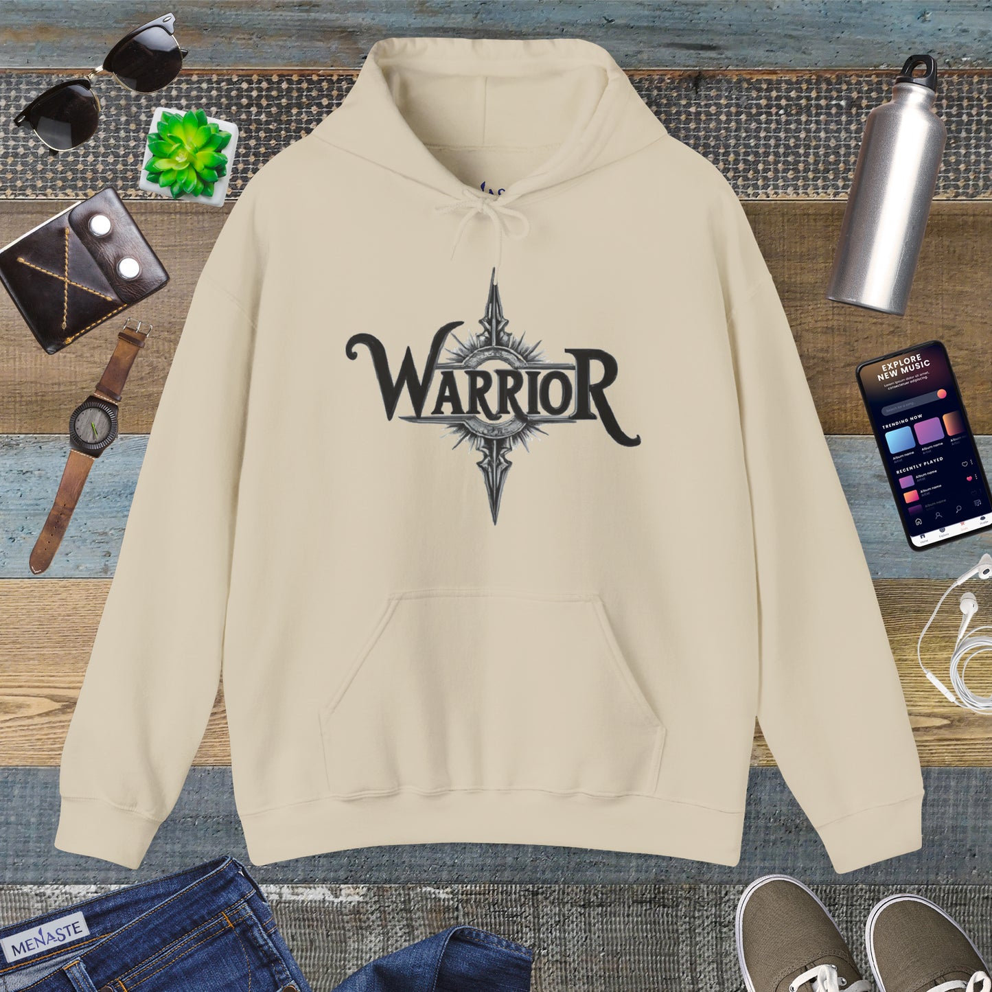 ⚔️ Menaste "WARRIOR" Hoodie