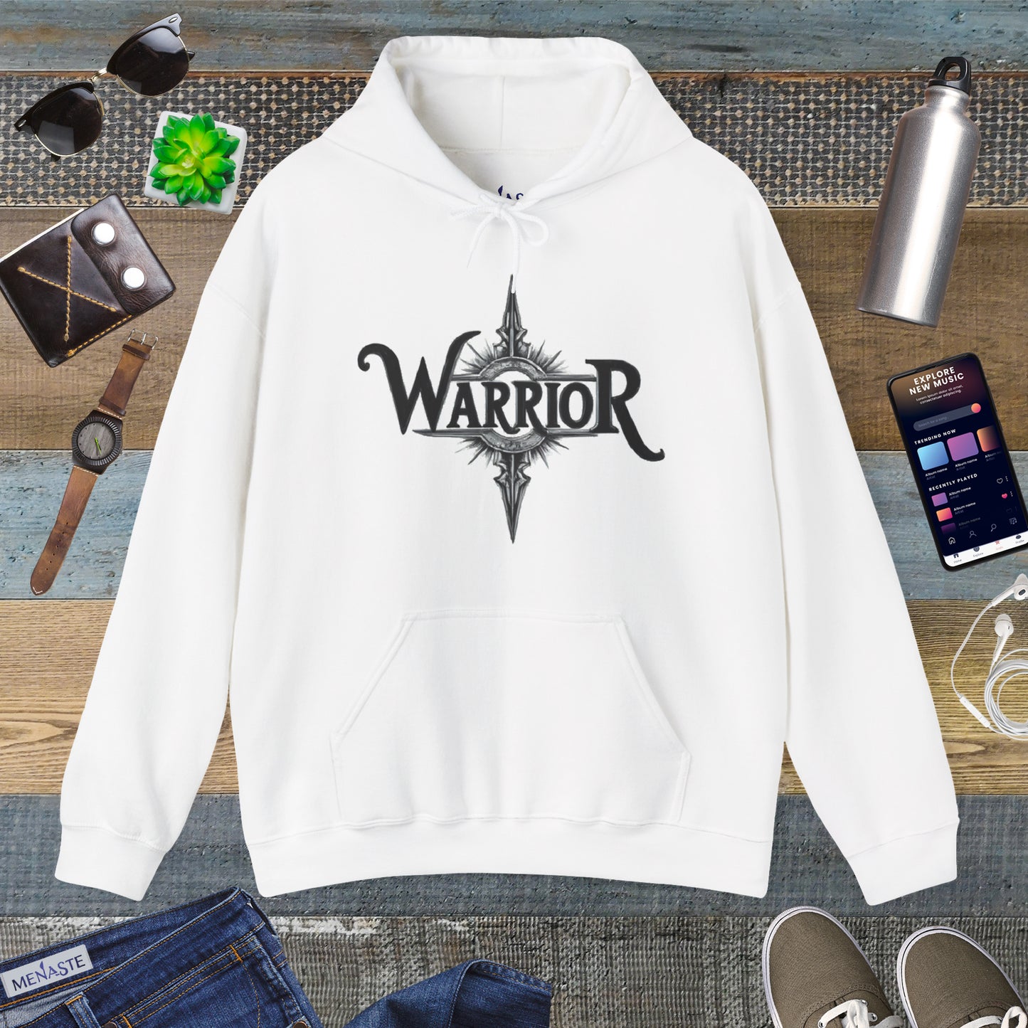⚔️ Menaste "WARRIOR" Hoodie