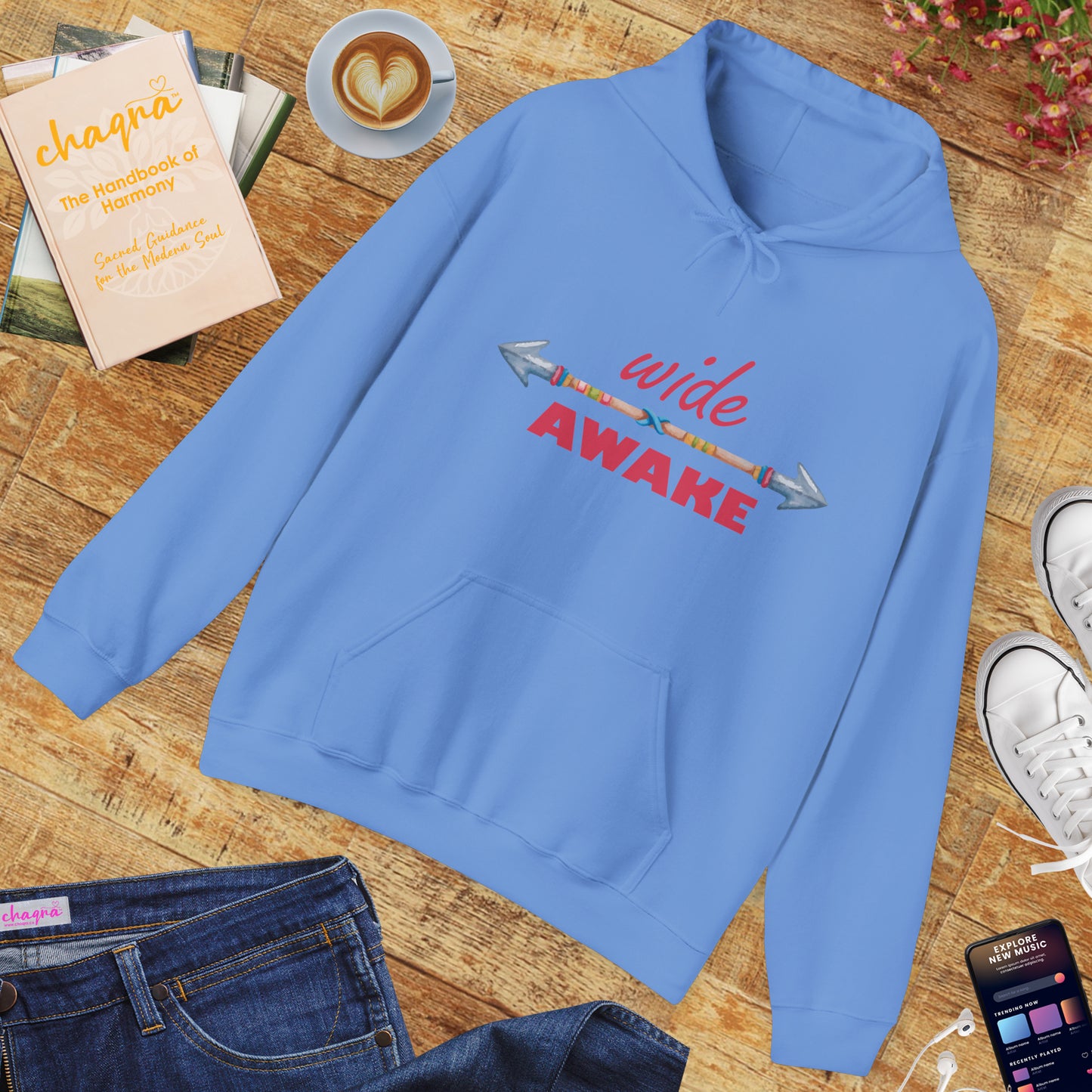 🌬️Wide Awake Hoodie – Spirit in Motion🌙✨