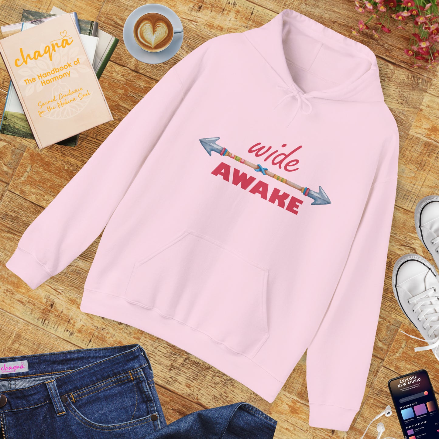 🌬️Wide Awake Hoodie – Spirit in Motion🌙✨