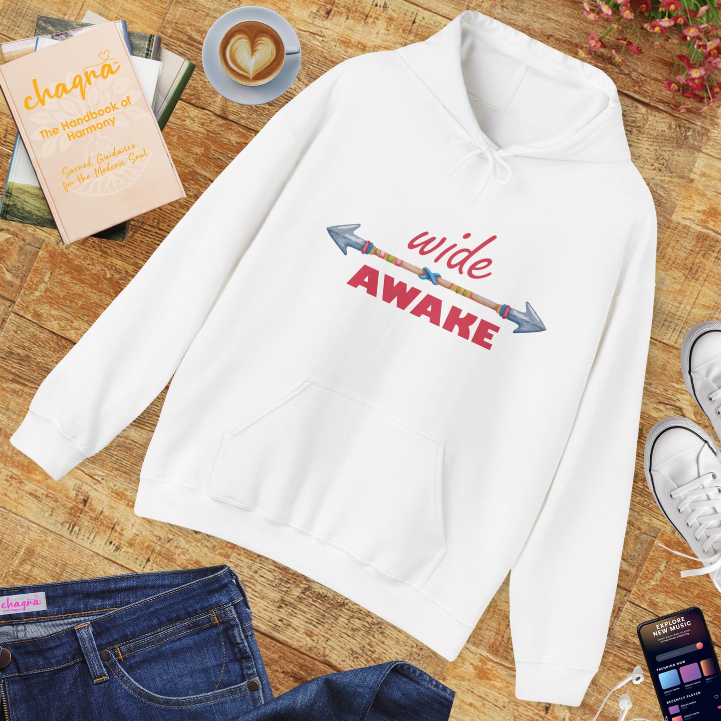🌬️Wide Awake Hoodie – Spirit in Motion🌙✨