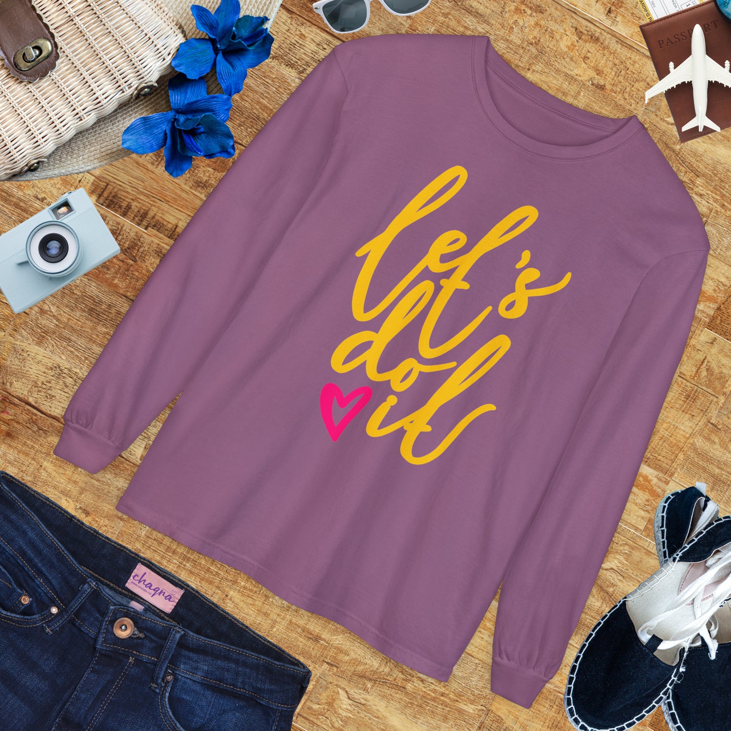💖 Let’s Do It - Heartfelt Momentum Long Sleeve Tee