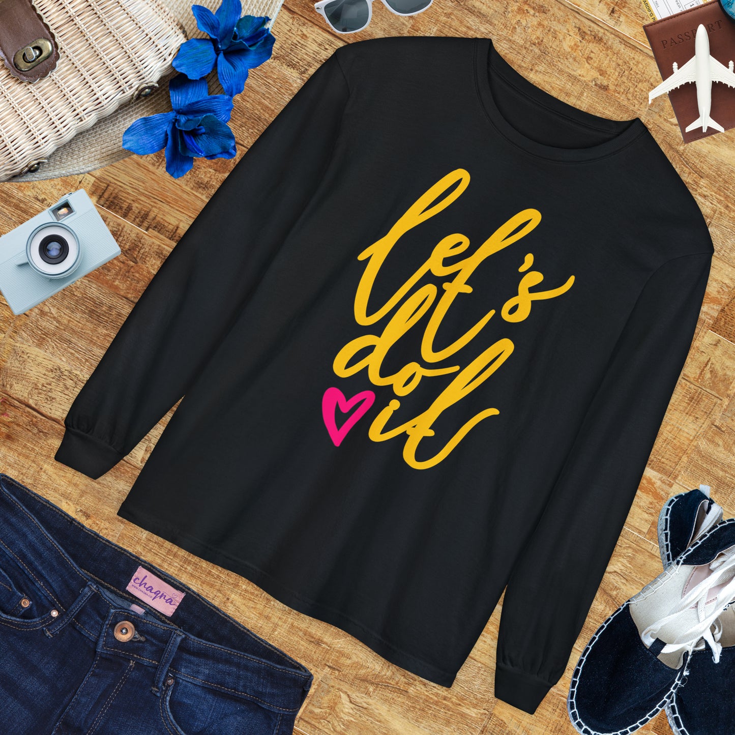 💖 Let’s Do It - Heartfelt Momentum Long Sleeve Tee