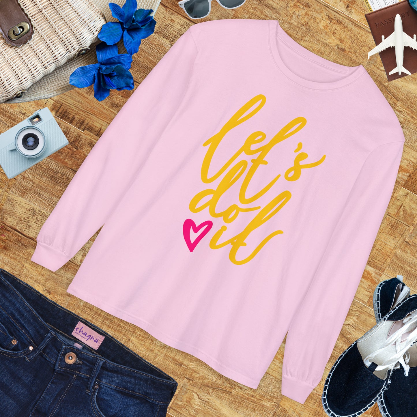 💖 Let’s Do It - Heartfelt Momentum Long Sleeve Tee
