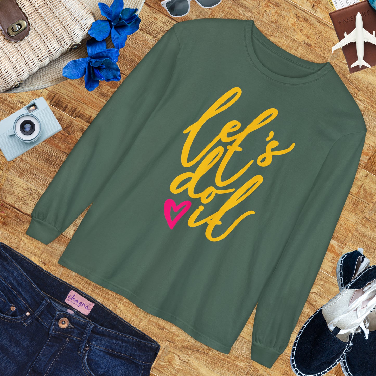 💖 Let’s Do It - Heartfelt Momentum Long Sleeve Tee