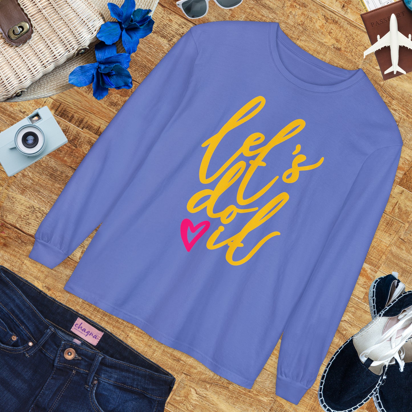 💖 Let’s Do It - Heartfelt Momentum Long Sleeve Tee