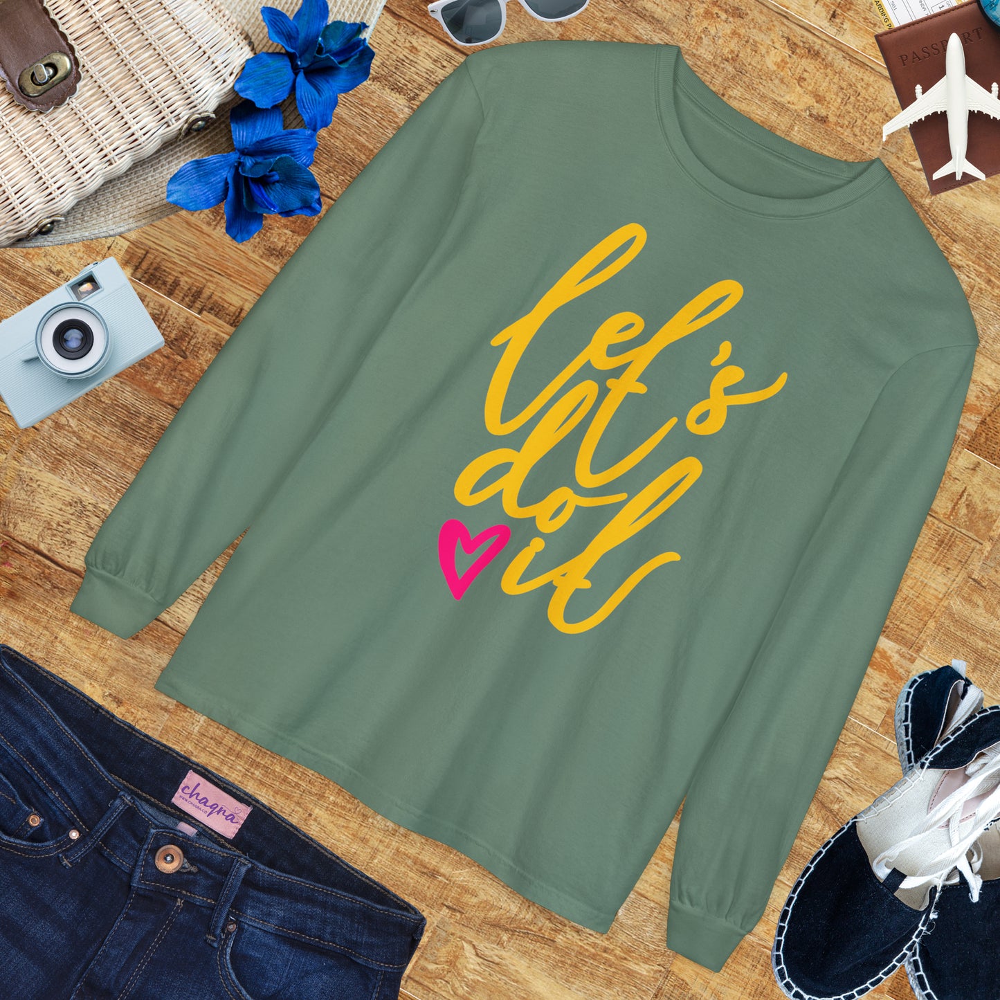 💖 Let’s Do It - Heartfelt Momentum Long Sleeve Tee