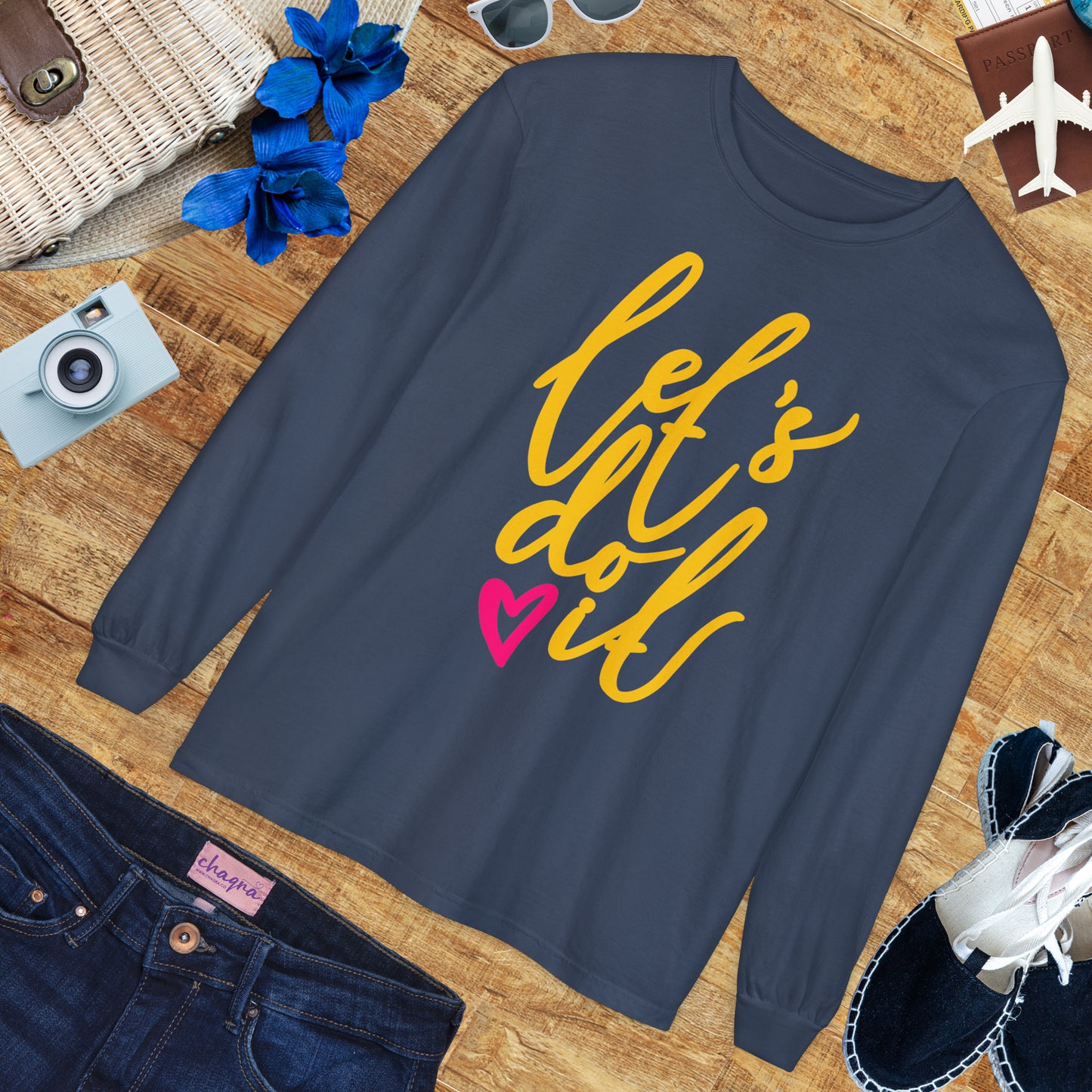 💖 Let’s Do It - Heartfelt Momentum Long Sleeve Tee