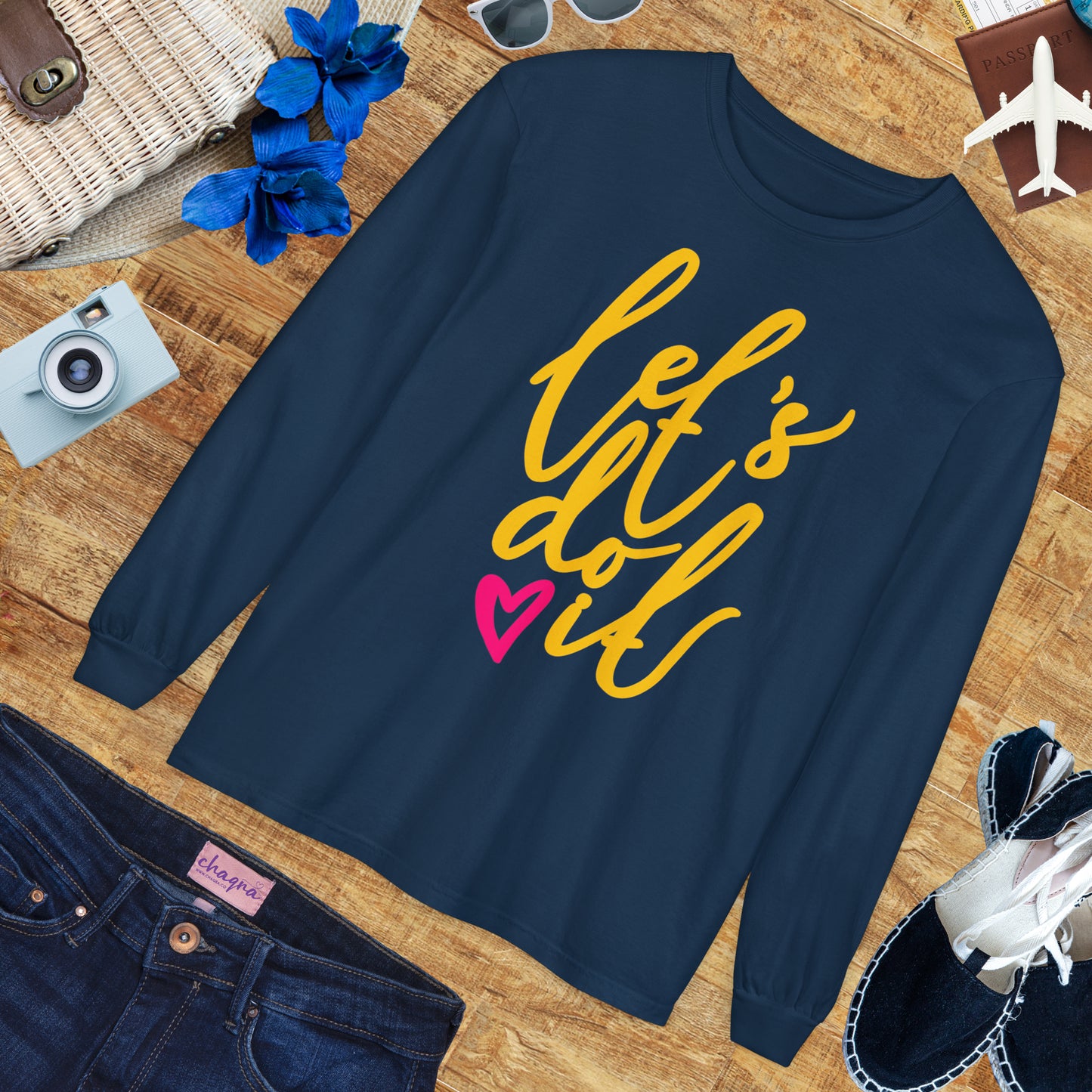 💖 Let’s Do It - Heartfelt Momentum Long Sleeve Tee