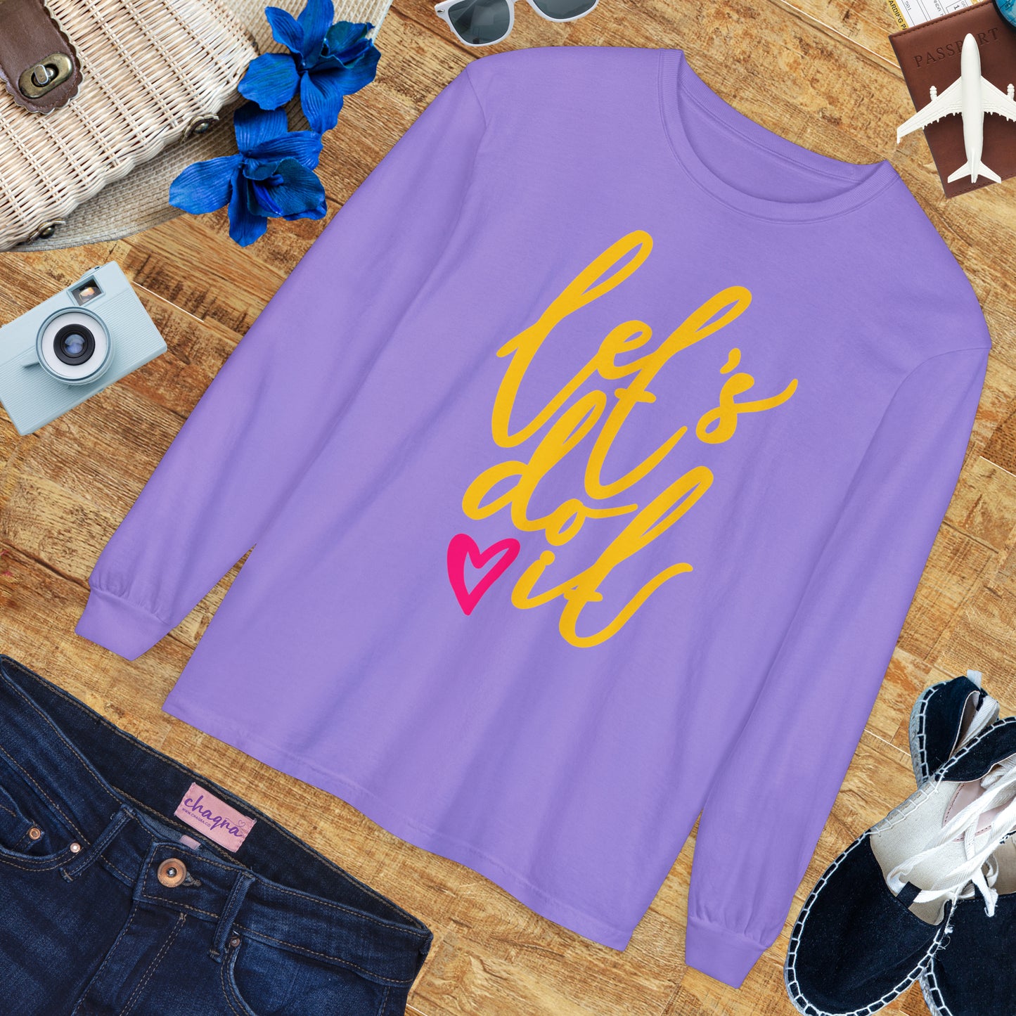 💖 Let’s Do It - Heartfelt Momentum Long Sleeve Tee