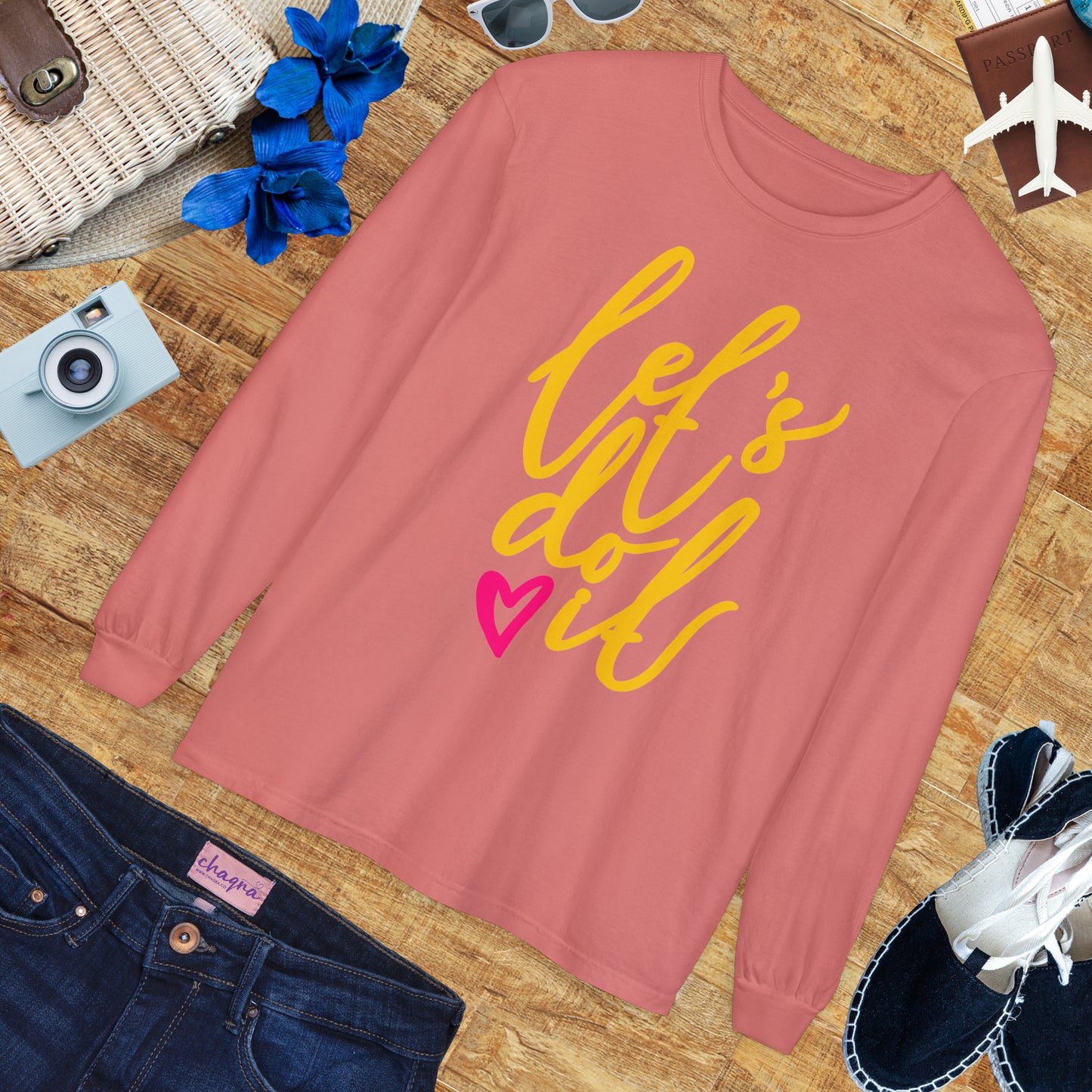 💖 Let’s Do It - Heartfelt Momentum Long Sleeve Tee