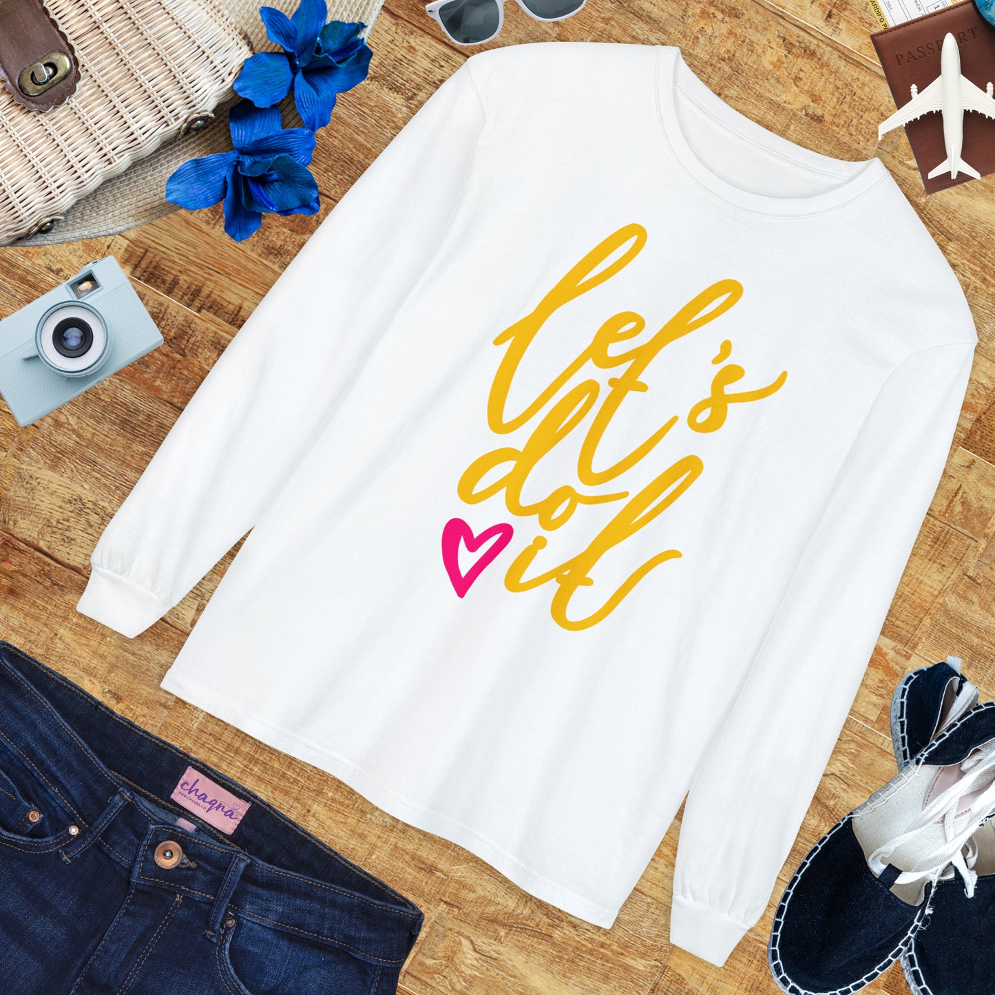 💖 Let’s Do It - Heartfelt Momentum Long Sleeve Tee