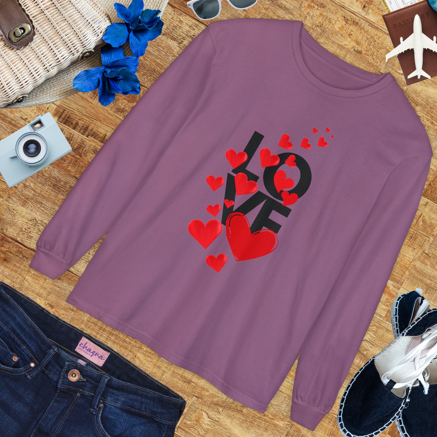 💖LOVE - Heart & Soul Long Sleeve Tee