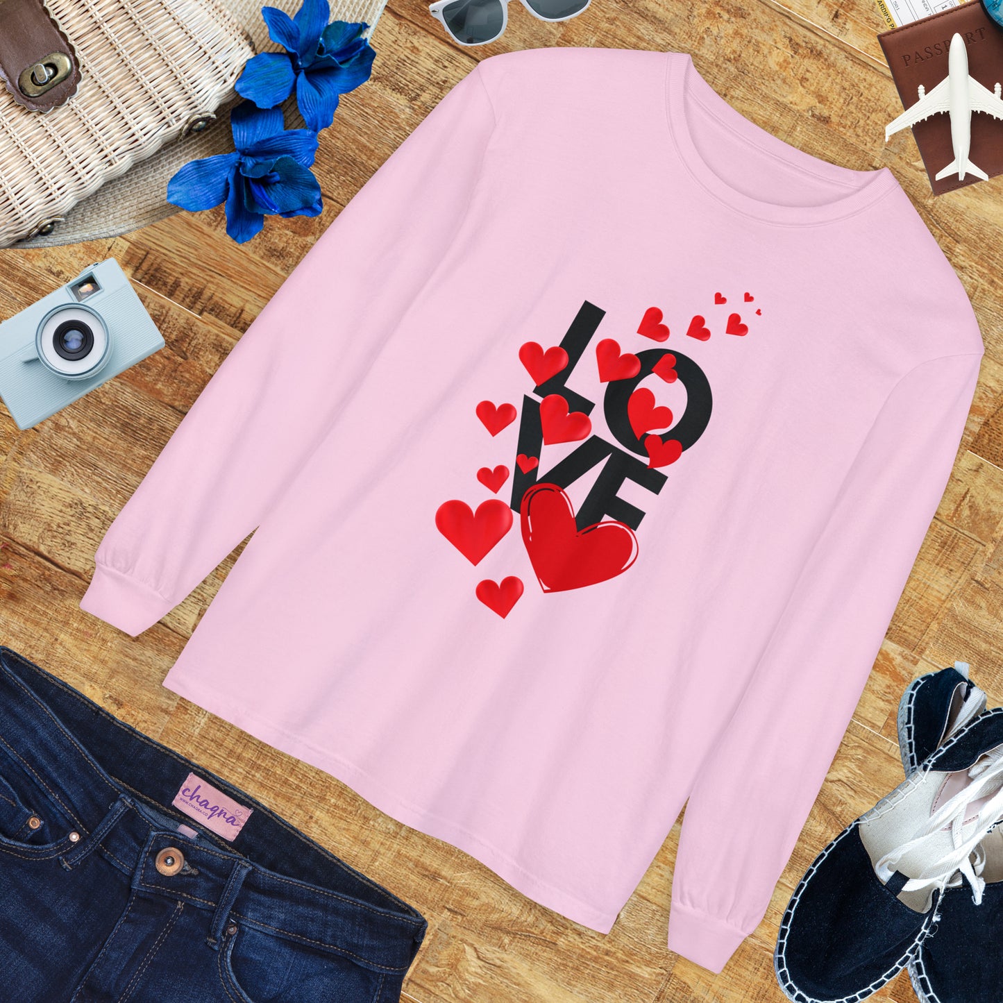 💖LOVE - Heart & Soul Long Sleeve Tee