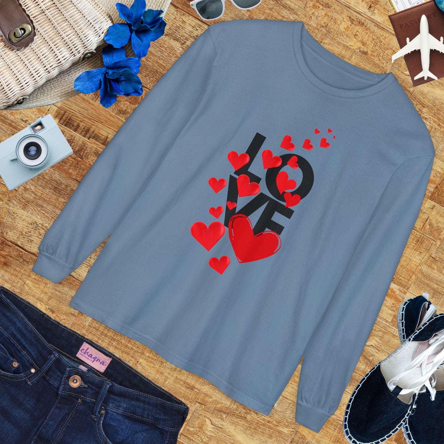 💖LOVE - Heart & Soul Long Sleeve Tee